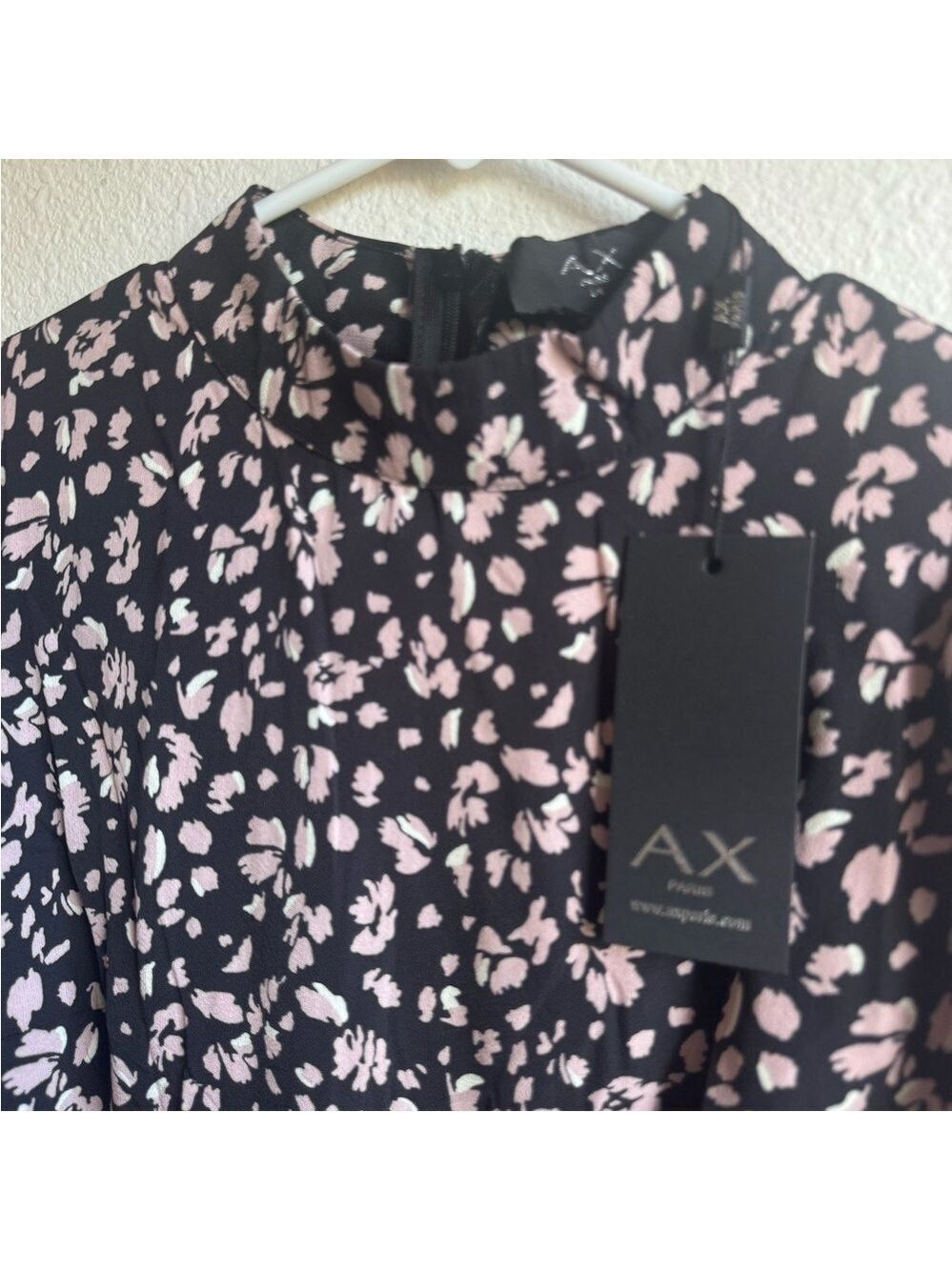 *NWT* AX PARIS Puff Sleeve Midi Dress - Picture 7 of 14